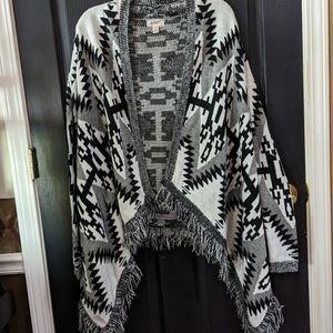 Fringed sweater
